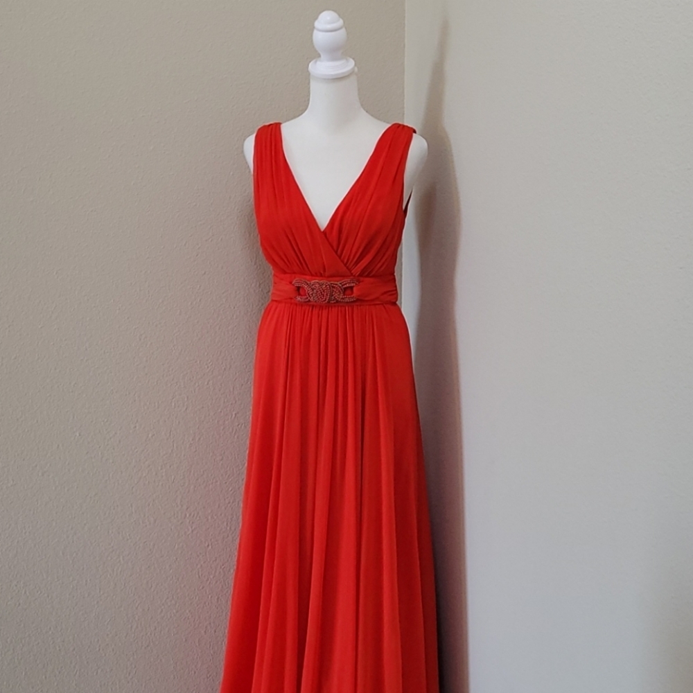 Badgley Mischka - formal evening maxi gown